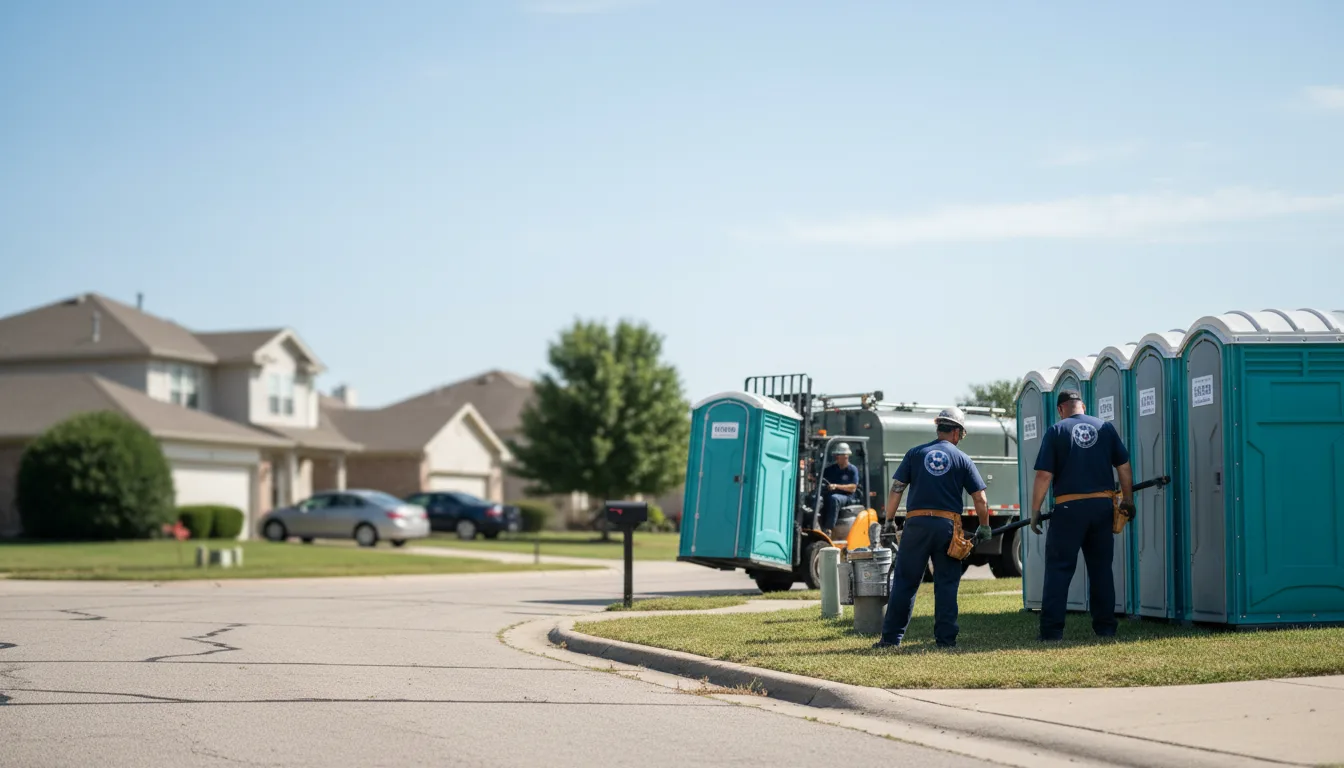 Porta Potty Rental in Cave Springs, AR near me